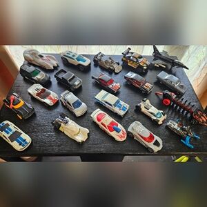 21 White, Black, Gray Hot Wheels Mattel , Speed Racer, Car, Truck, Airplane